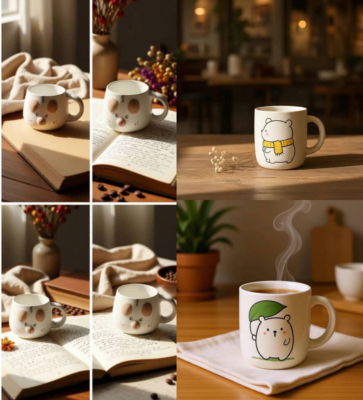 ماگ نقاشی و برجسته